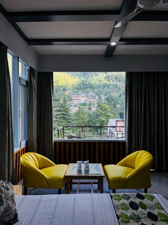 Apple Flower With Balcony And Mountain View Manāli Dış mekan fotoğraf